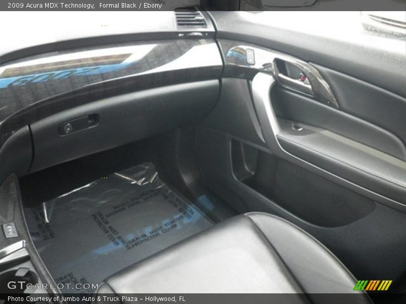 Formal Black / Ebony 2009 Acura MDX Technology