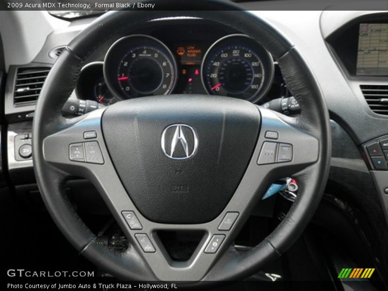 Formal Black / Ebony 2009 Acura MDX Technology
