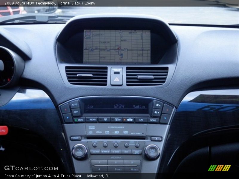 Formal Black / Ebony 2009 Acura MDX Technology