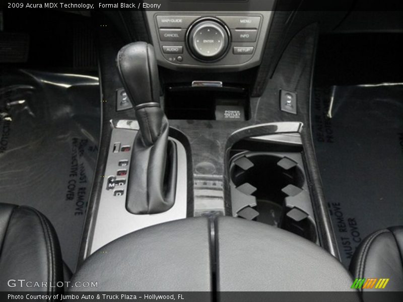Formal Black / Ebony 2009 Acura MDX Technology
