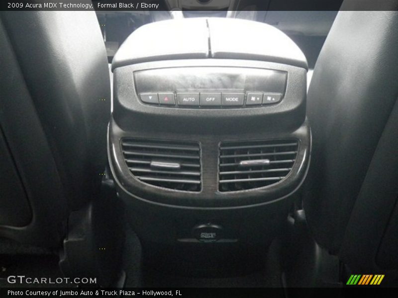 Formal Black / Ebony 2009 Acura MDX Technology