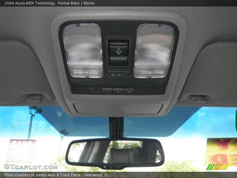 Formal Black / Ebony 2009 Acura MDX Technology