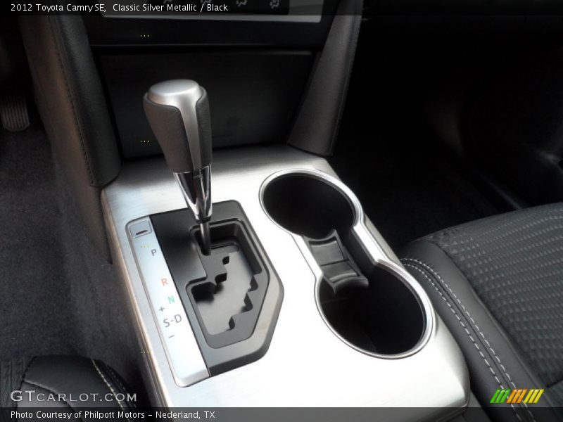Classic Silver Metallic / Black 2012 Toyota Camry SE