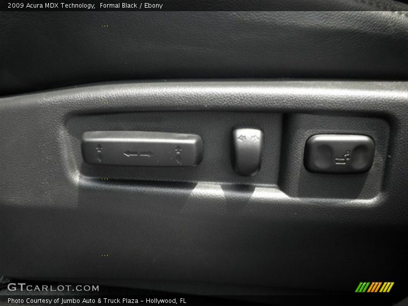 Formal Black / Ebony 2009 Acura MDX Technology