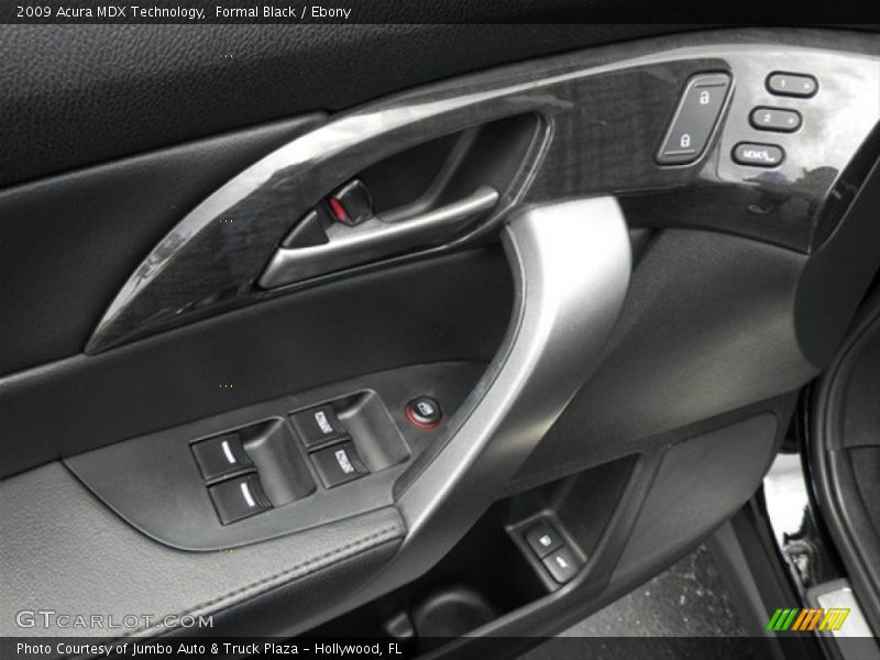 Formal Black / Ebony 2009 Acura MDX Technology