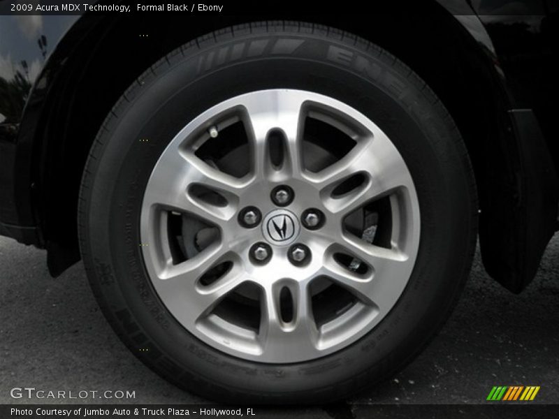 Formal Black / Ebony 2009 Acura MDX Technology