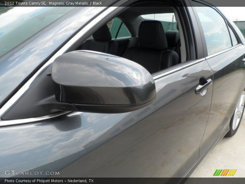 Magnetic Gray Metallic / Black 2012 Toyota Camry SE