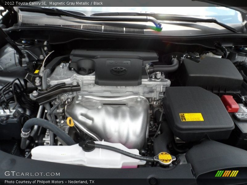 Magnetic Gray Metallic / Black 2012 Toyota Camry SE
