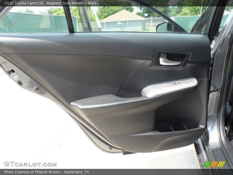 Magnetic Gray Metallic / Black 2012 Toyota Camry SE