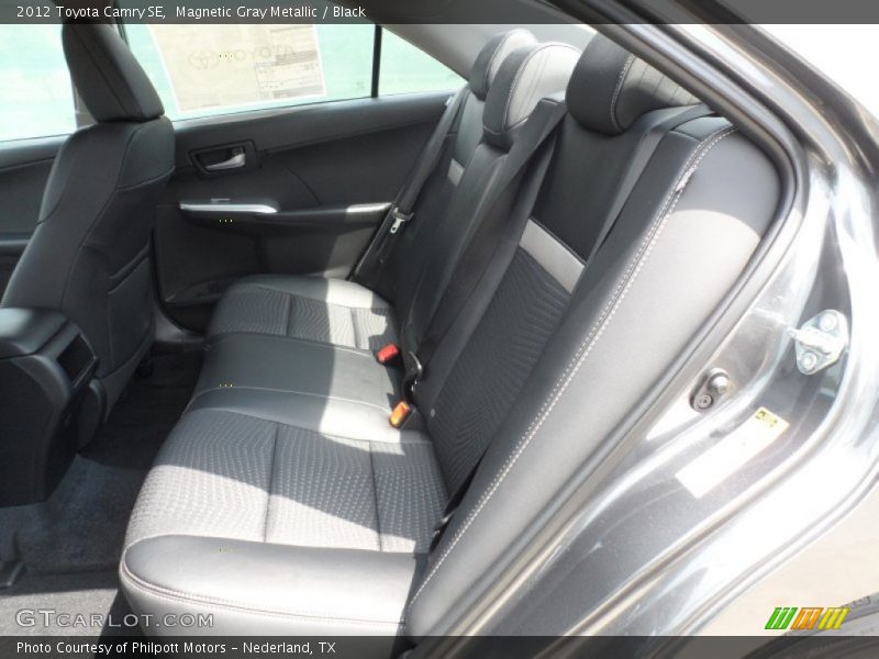Magnetic Gray Metallic / Black 2012 Toyota Camry SE