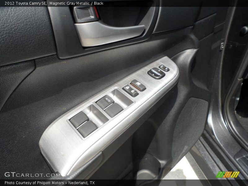 Magnetic Gray Metallic / Black 2012 Toyota Camry SE