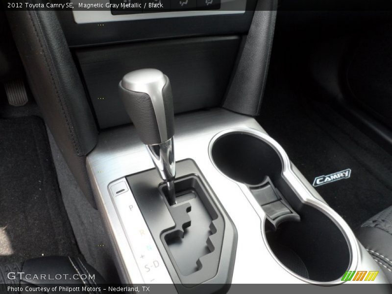 Magnetic Gray Metallic / Black 2012 Toyota Camry SE