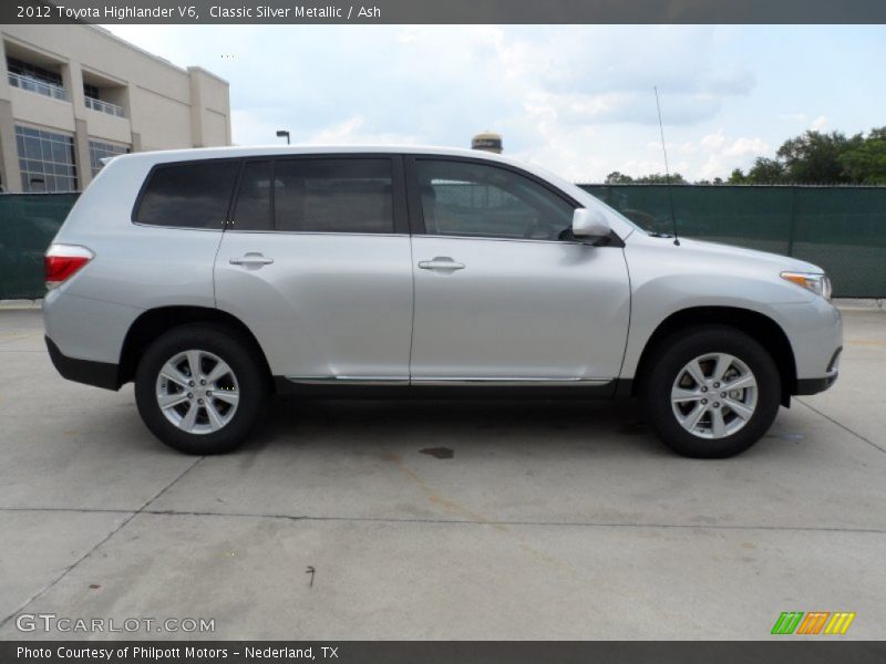 Classic Silver Metallic / Ash 2012 Toyota Highlander V6