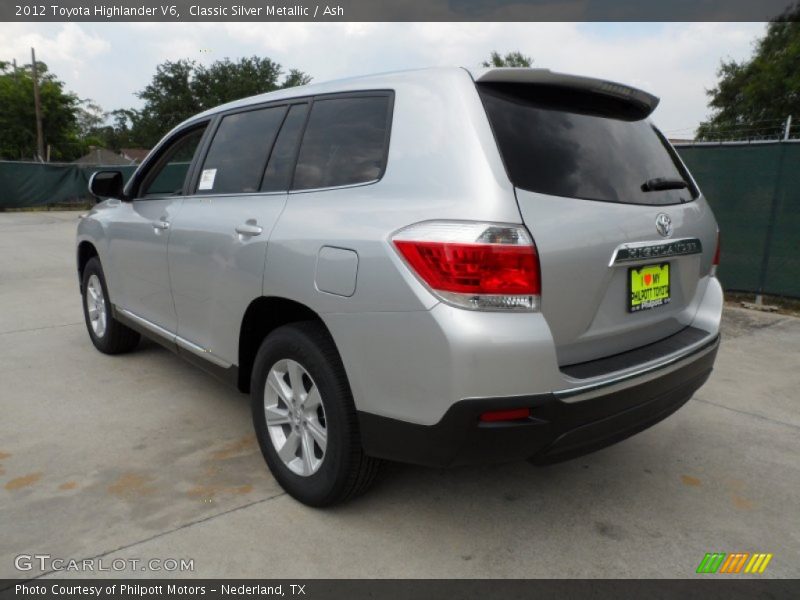 Classic Silver Metallic / Ash 2012 Toyota Highlander V6