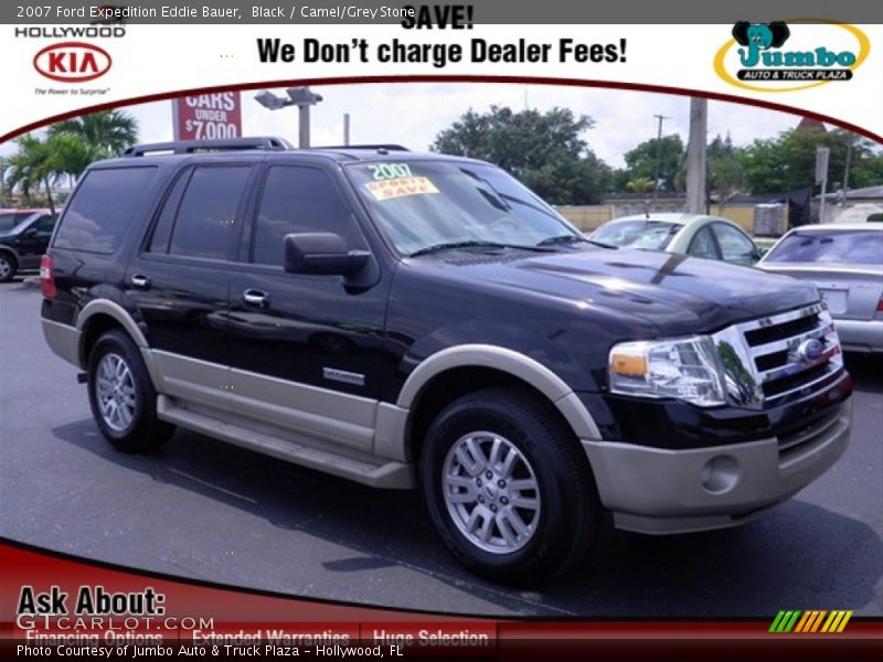 Black / Camel/Grey Stone 2007 Ford Expedition Eddie Bauer