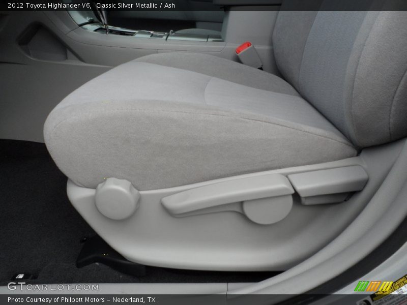 Classic Silver Metallic / Ash 2012 Toyota Highlander V6