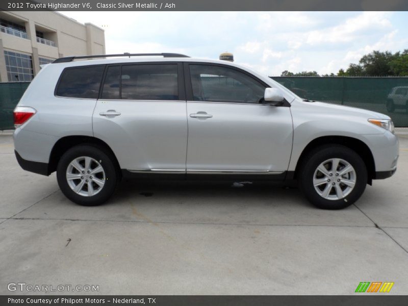 Classic Silver Metallic / Ash 2012 Toyota Highlander V6