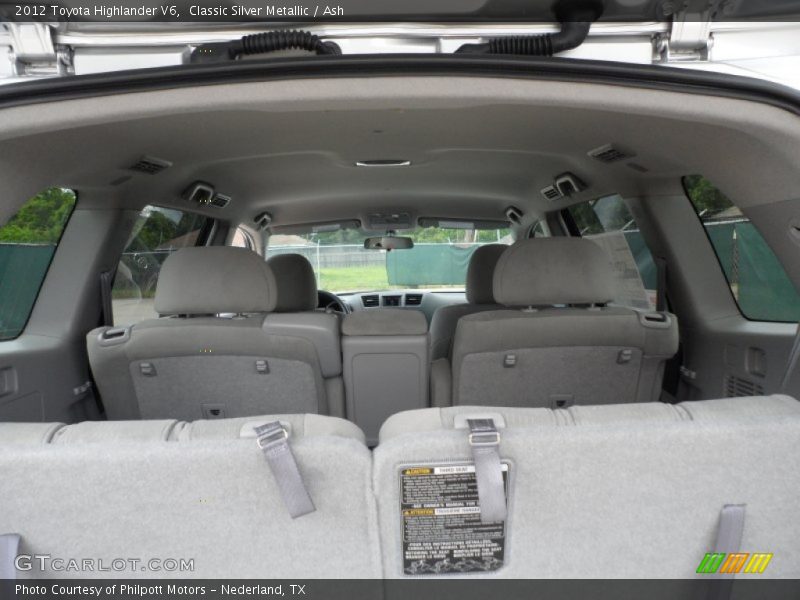 Classic Silver Metallic / Ash 2012 Toyota Highlander V6