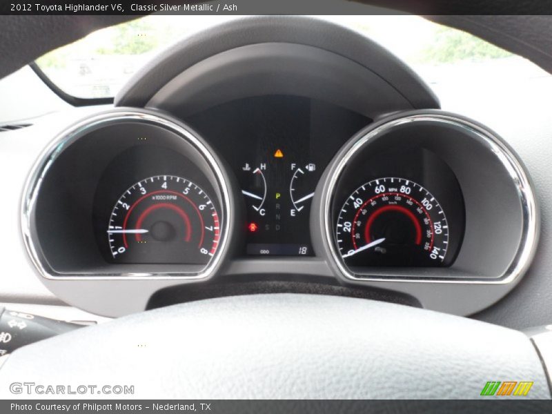 Classic Silver Metallic / Ash 2012 Toyota Highlander V6