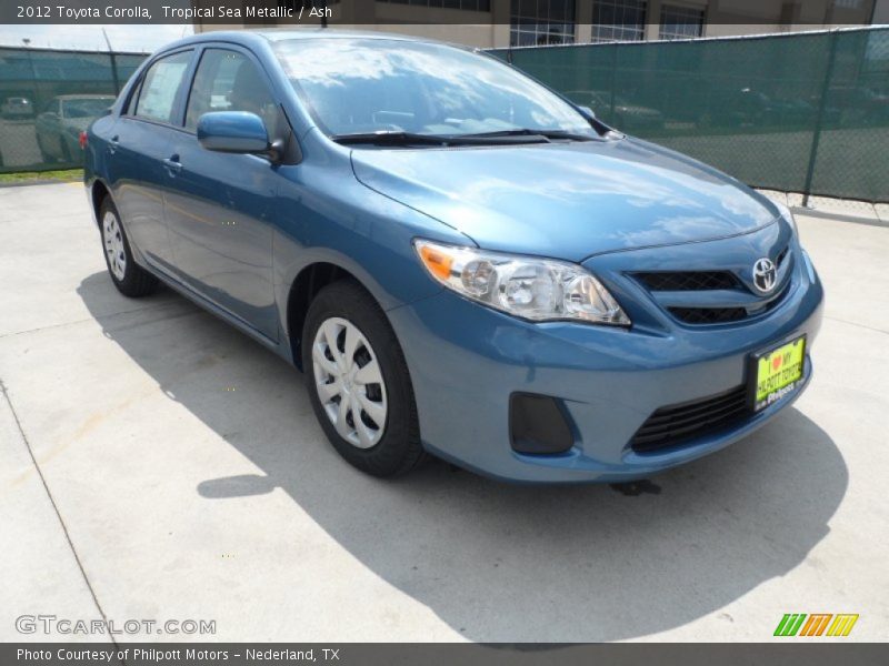 Tropical Sea Metallic / Ash 2012 Toyota Corolla