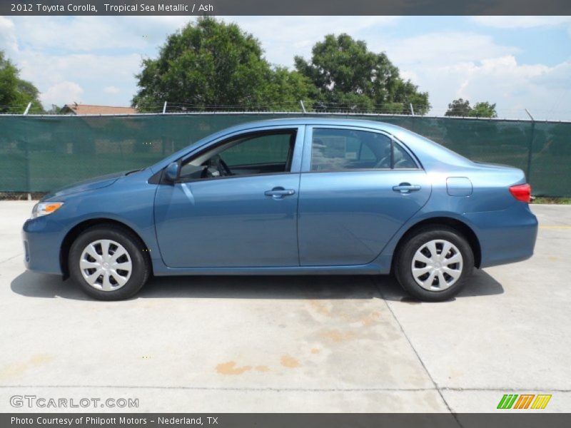 Tropical Sea Metallic / Ash 2012 Toyota Corolla