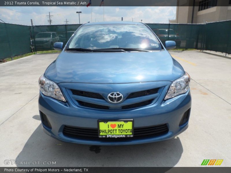 Tropical Sea Metallic / Ash 2012 Toyota Corolla