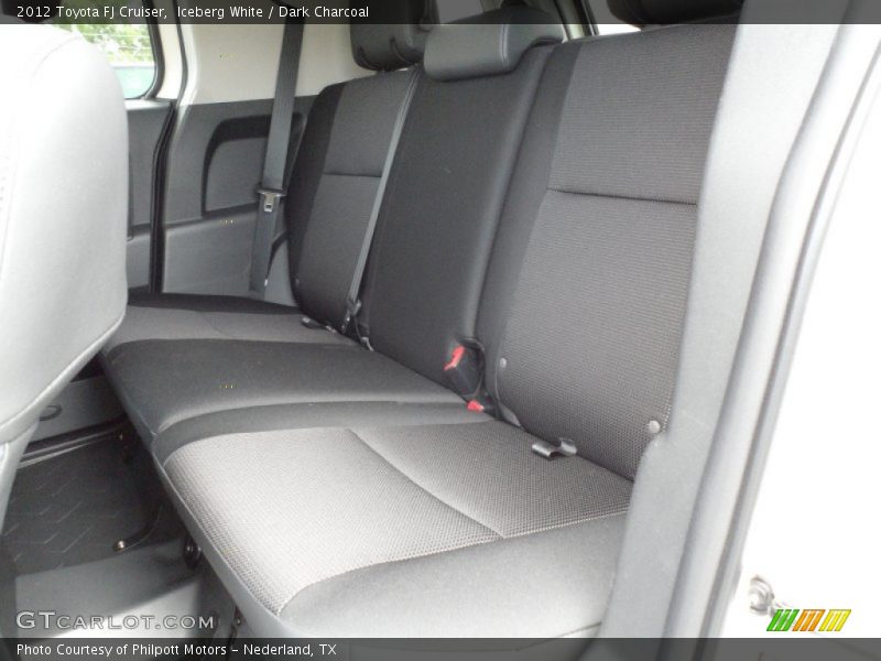 Iceberg White / Dark Charcoal 2012 Toyota FJ Cruiser