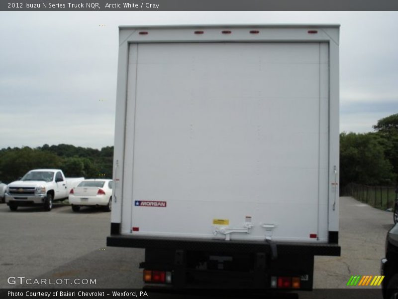 Arctic White / Gray 2012 Isuzu N Series Truck NQR