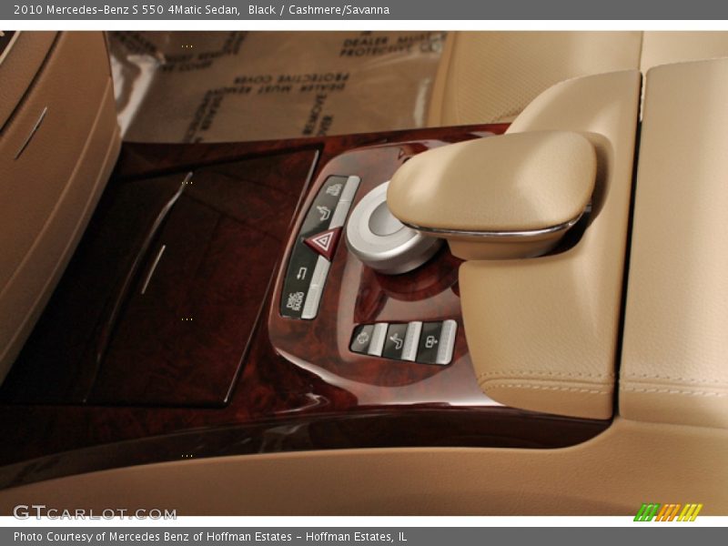 Black / Cashmere/Savanna 2010 Mercedes-Benz S 550 4Matic Sedan