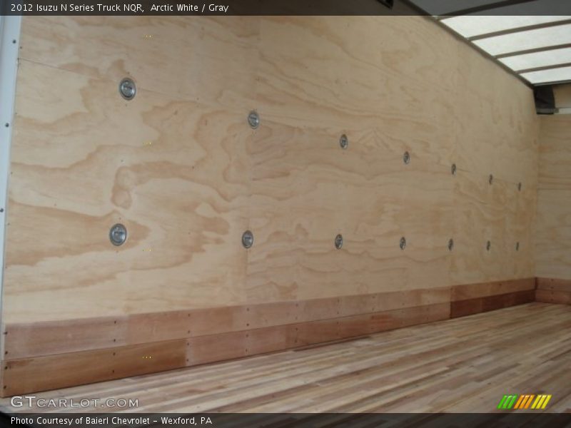 Arctic White / Gray 2012 Isuzu N Series Truck NQR