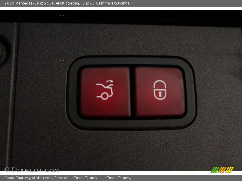 Black / Cashmere/Savanna 2010 Mercedes-Benz S 550 4Matic Sedan