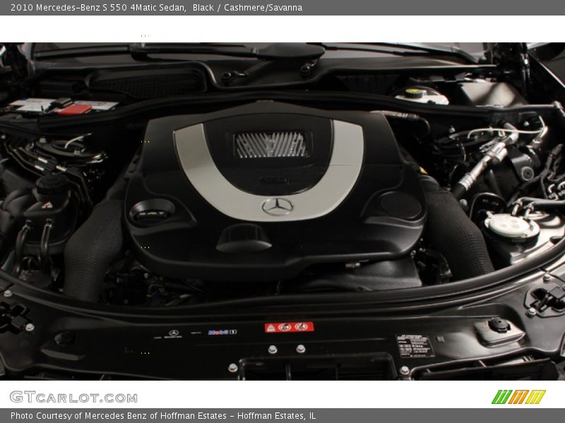Black / Cashmere/Savanna 2010 Mercedes-Benz S 550 4Matic Sedan