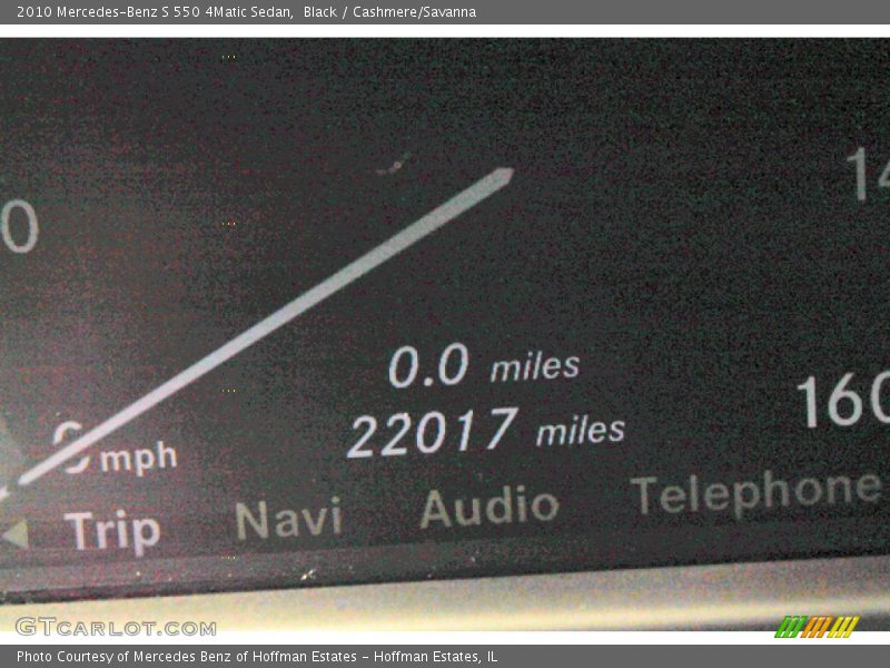Black / Cashmere/Savanna 2010 Mercedes-Benz S 550 4Matic Sedan