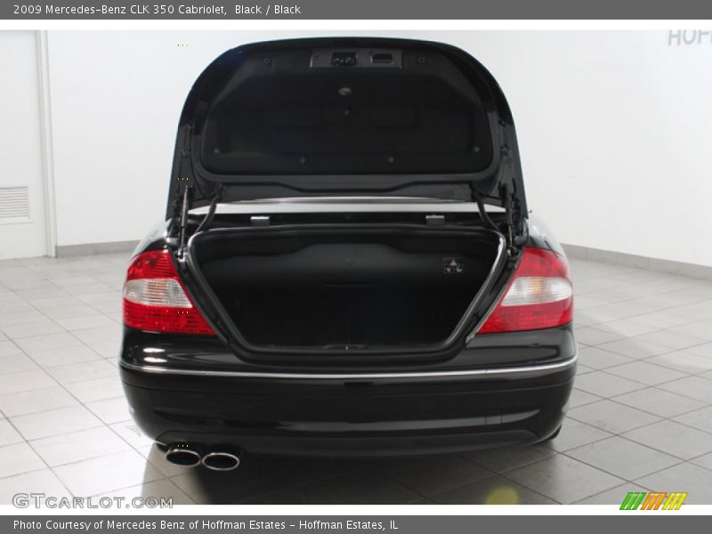 Black / Black 2009 Mercedes-Benz CLK 350 Cabriolet