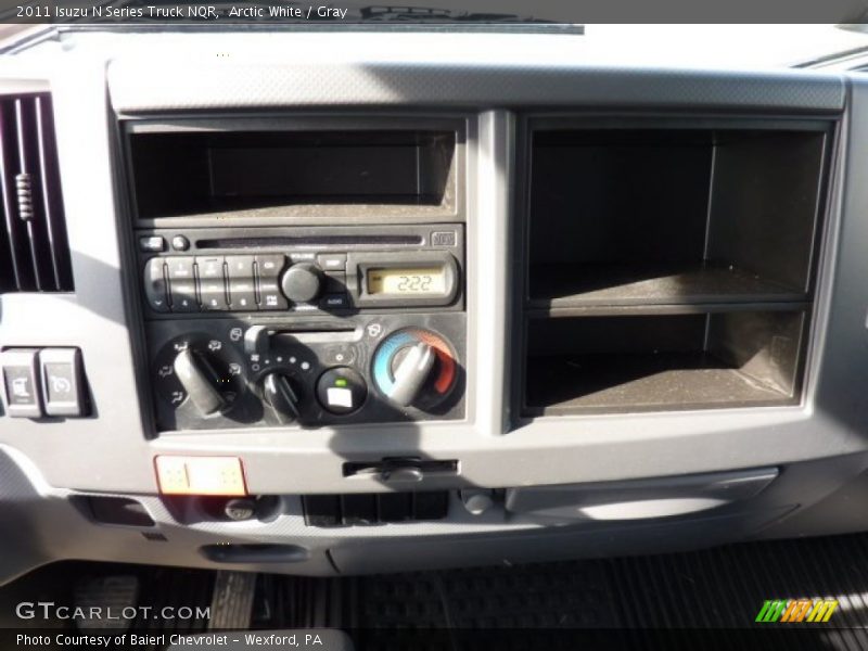 Arctic White / Gray 2011 Isuzu N Series Truck NQR