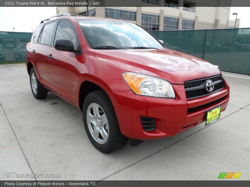 Barcelona Red Metallic / Ash 2012 Toyota RAV4 I4