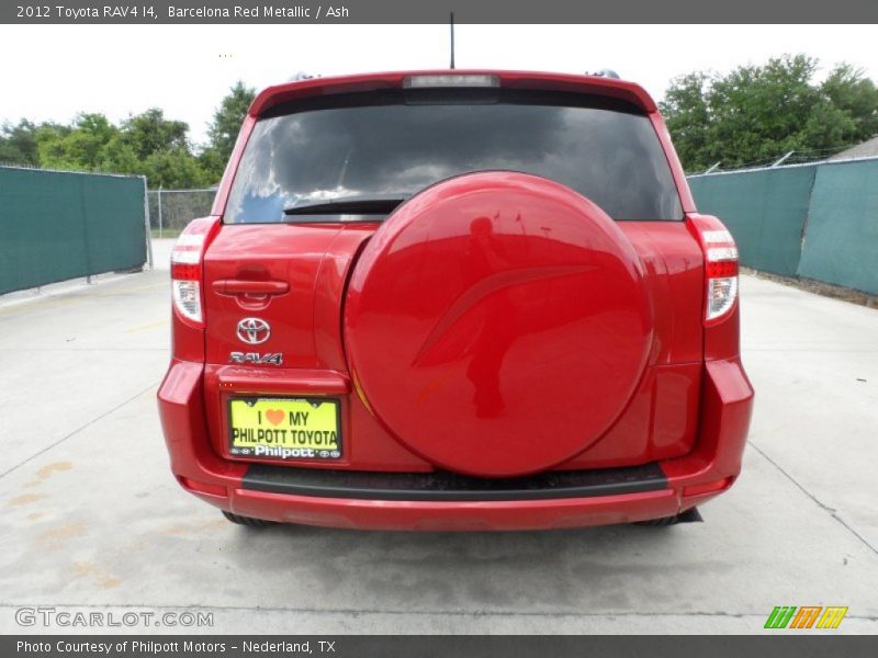 Barcelona Red Metallic / Ash 2012 Toyota RAV4 I4