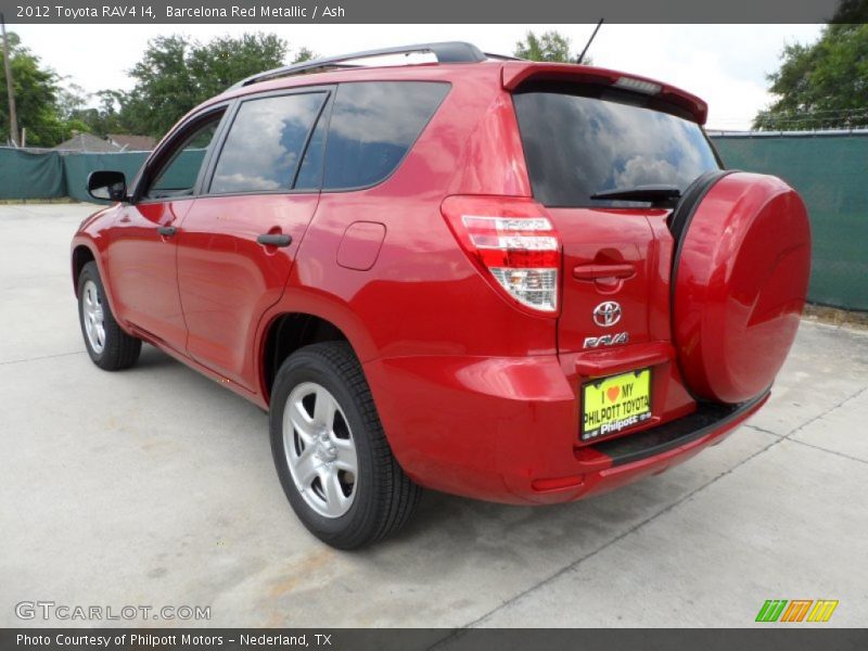 Barcelona Red Metallic / Ash 2012 Toyota RAV4 I4