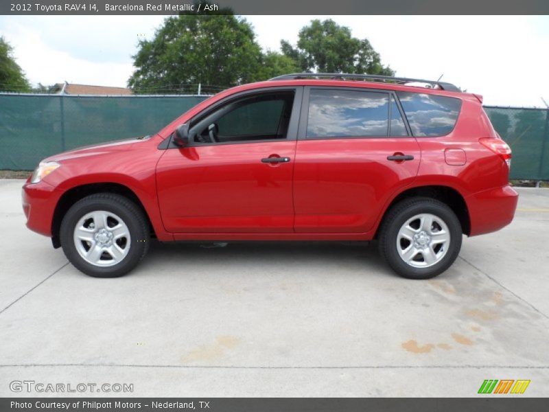 Barcelona Red Metallic / Ash 2012 Toyota RAV4 I4
