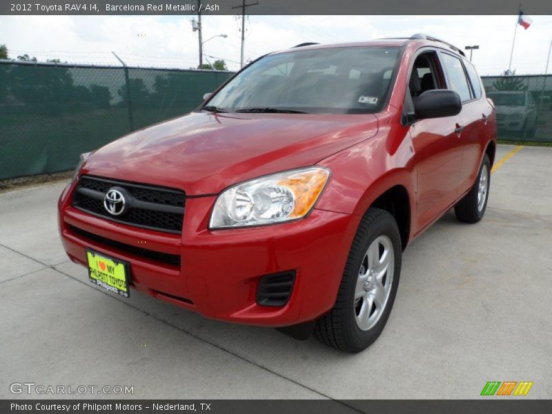 Barcelona Red Metallic / Ash 2012 Toyota RAV4 I4