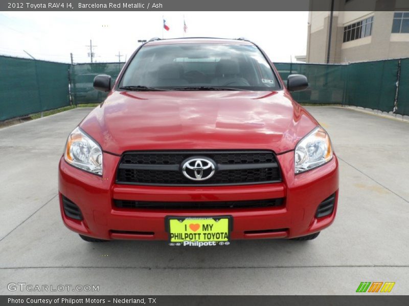 Barcelona Red Metallic / Ash 2012 Toyota RAV4 I4