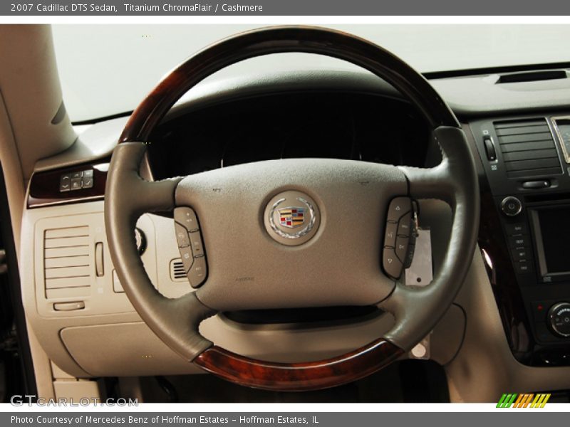 Titanium ChromaFlair / Cashmere 2007 Cadillac DTS Sedan