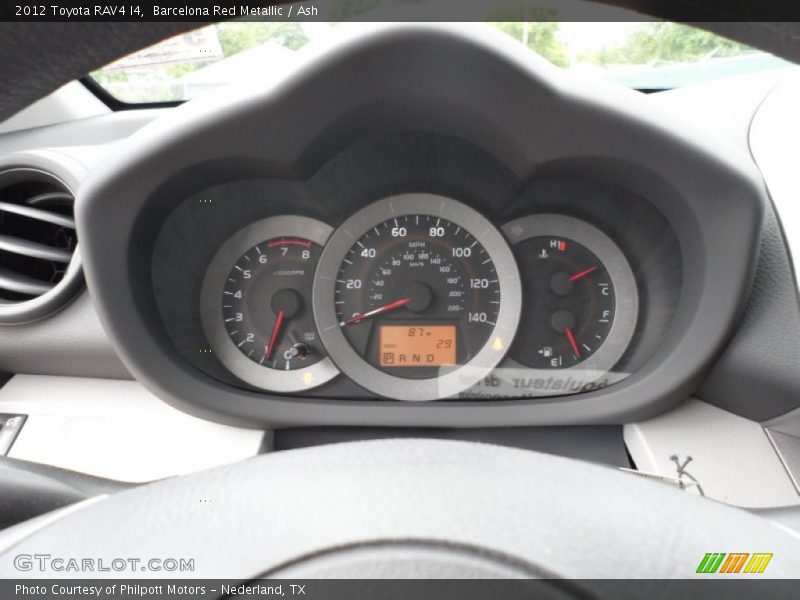 Barcelona Red Metallic / Ash 2012 Toyota RAV4 I4