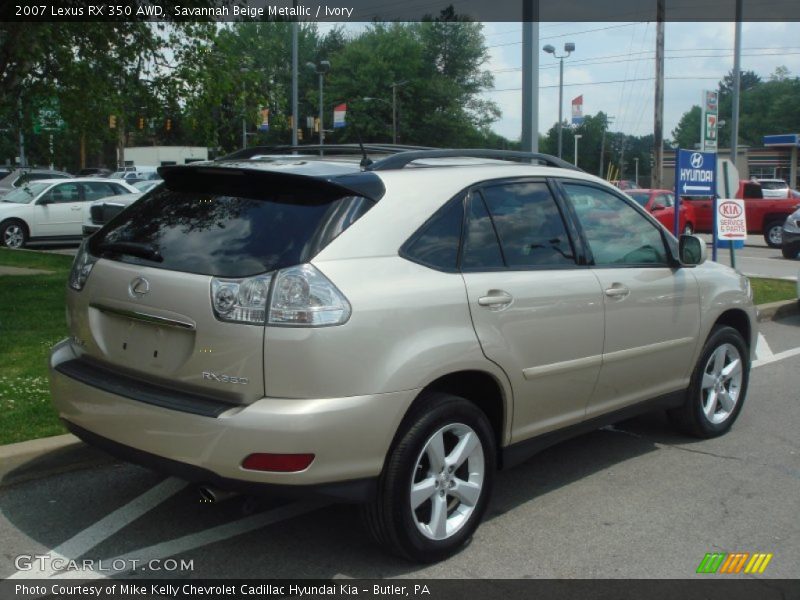 Savannah Beige Metallic / Ivory 2007 Lexus RX 350 AWD