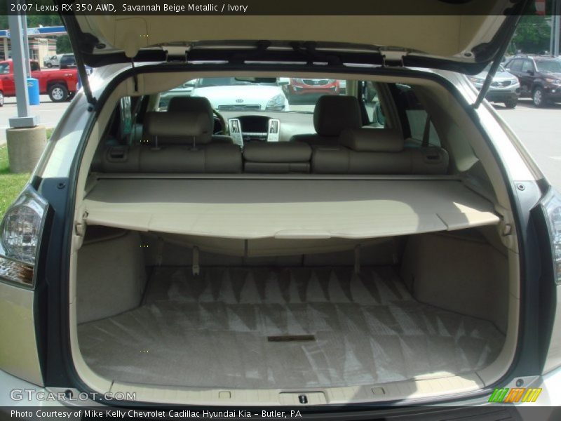 Savannah Beige Metallic / Ivory 2007 Lexus RX 350 AWD