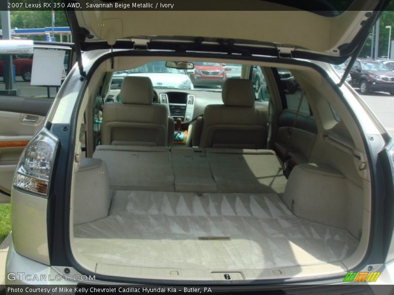 Savannah Beige Metallic / Ivory 2007 Lexus RX 350 AWD