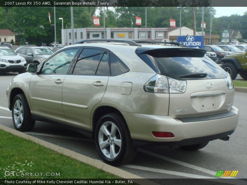 Savannah Beige Metallic / Ivory 2007 Lexus RX 350 AWD