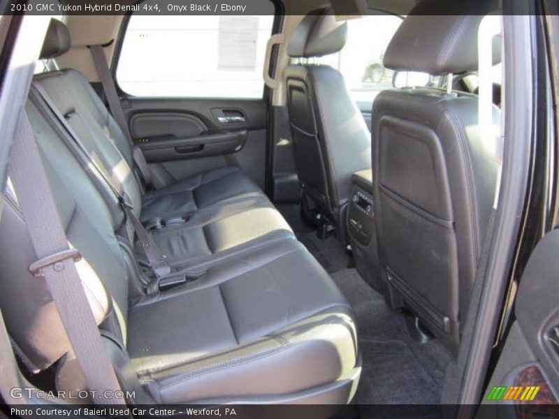 Onyx Black / Ebony 2010 GMC Yukon Hybrid Denali 4x4