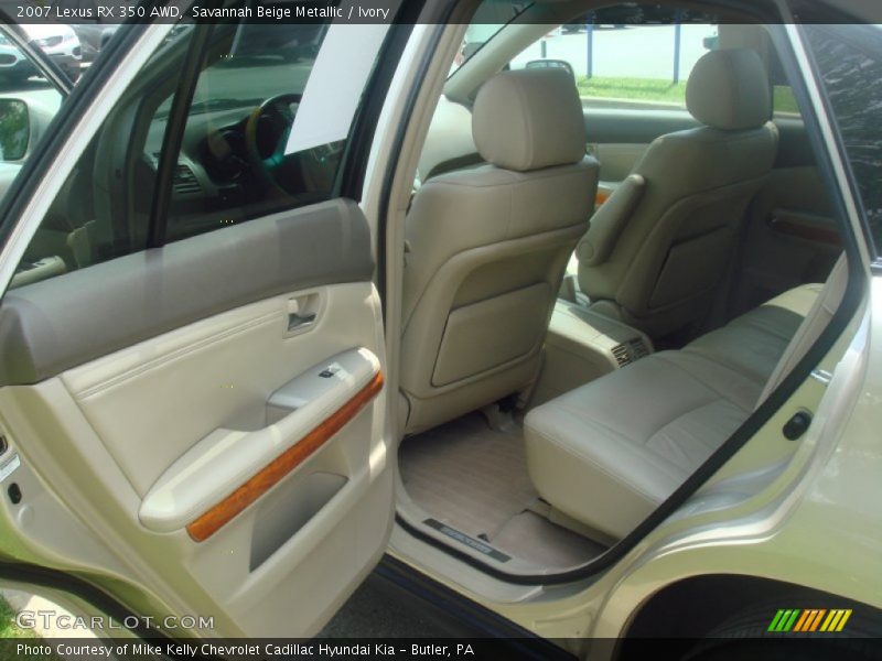 Savannah Beige Metallic / Ivory 2007 Lexus RX 350 AWD