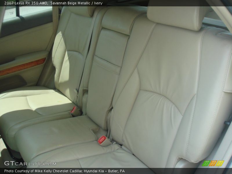 Savannah Beige Metallic / Ivory 2007 Lexus RX 350 AWD